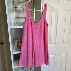 ZARA Terry Cloth Swimsuit Cover Up Dress